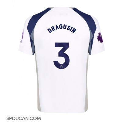 Muški Nogometni Dres Tottenham Hotspur Radu Dragusin #3 Domaci 2025-26 Kratak Rukav Muški Nogometni Dres Tottenham Hotspur Radu Dragusin #3 Domaci 2025-26 Kratak Rukav